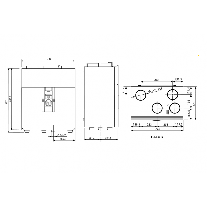 Vmc Double Flux Unelvent Ideo 325 Notice