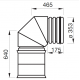 Coude 90° Dn 300 en PEHD 