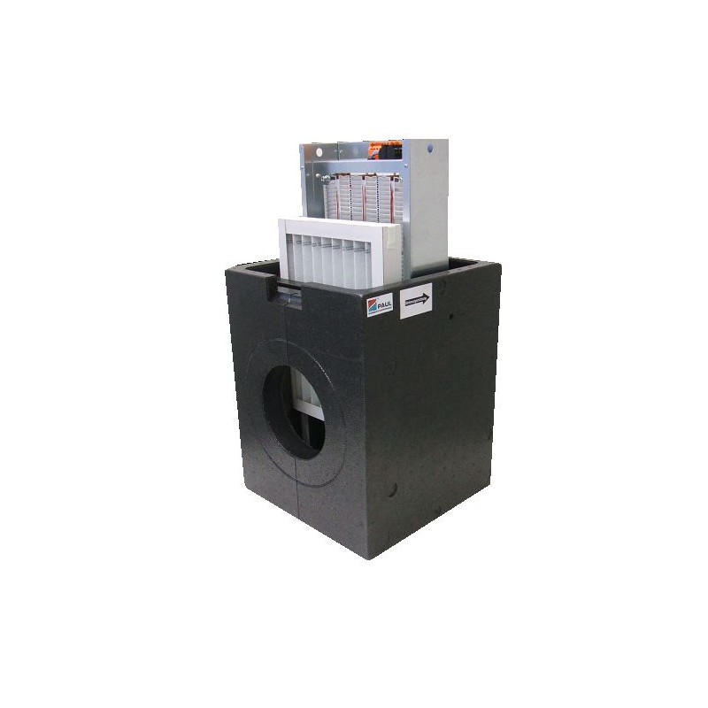 Batterie à eau chaude pour le chauffage Post KWL HB 250 WW