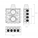 Répartiteur multifonction BRINK - 24 piquages 