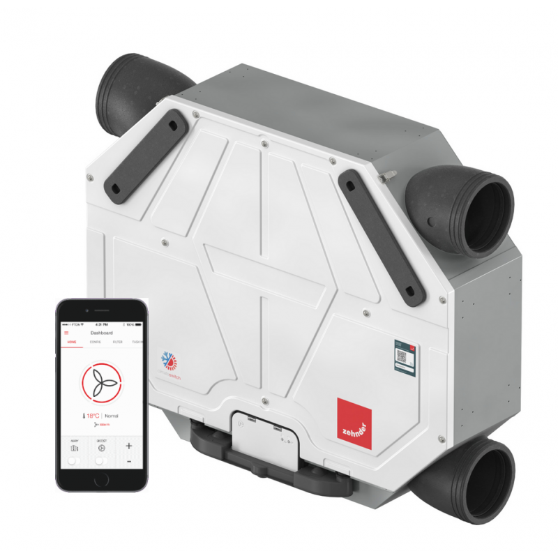 Batterie de post-chauffage électrique isolée 2 kW - ZEHNDER