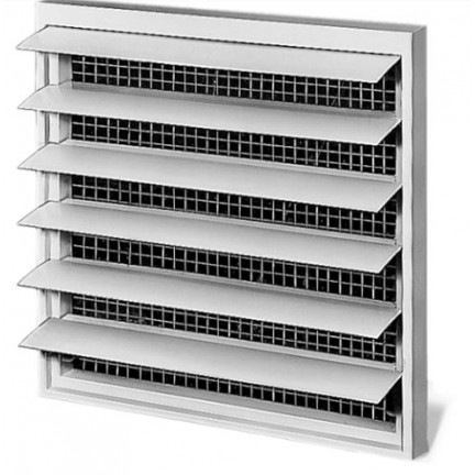 Grille à auvents de façade GA