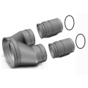 Culotte 2x90/DN125