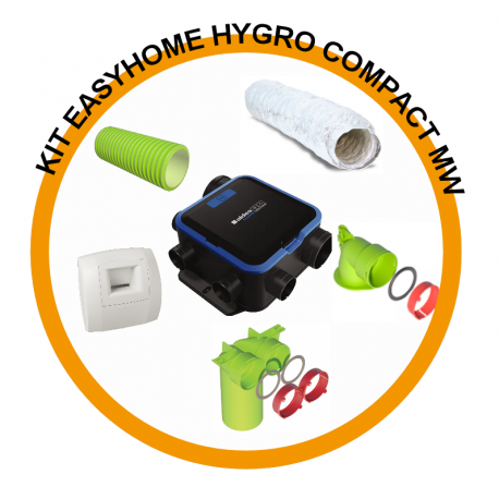PACK simple Flux EASYHOME HYGRO COMPACT MW