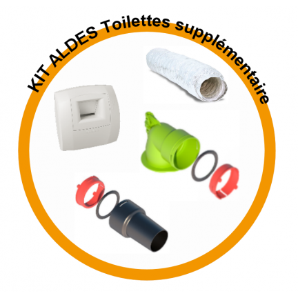 KIT Aldès Toilettes pour EasyHome Hygro