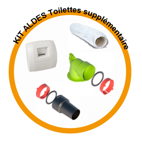 KIT Aldès Toilettes pour EasyHome Hygro