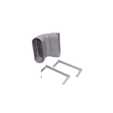 Coude 90° vertical COMFOFLAT
