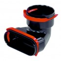 Coude 90° mixte Comfotube 90/ComfoFlat