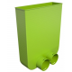 Plénum coudé plat pour grille -Brink