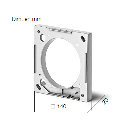 Entretoise pour ventilateurs M1