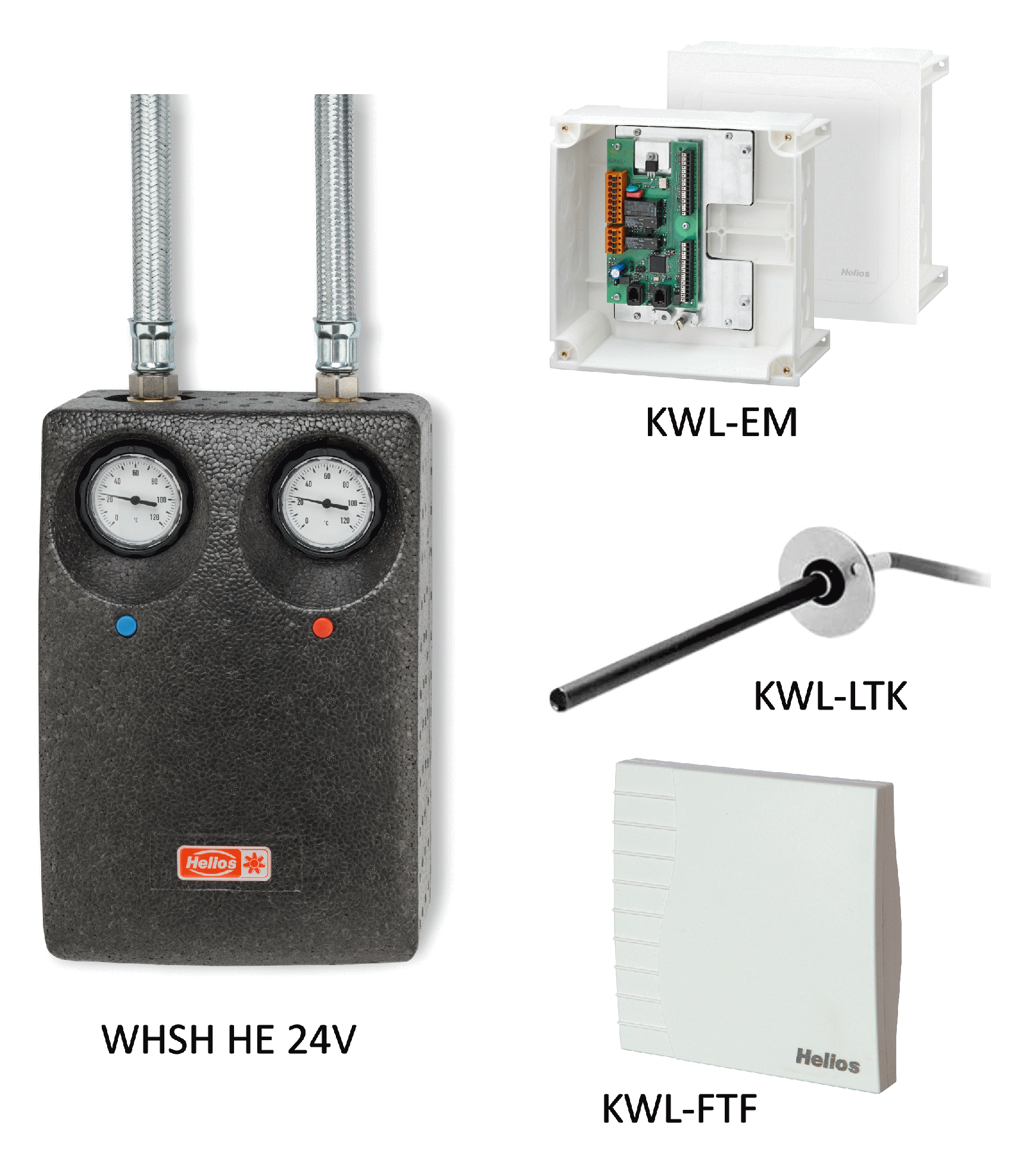 Batterie de post chauffage eau chaude [- Réchauffeur réseau VMC Double flux  - Zehnder]