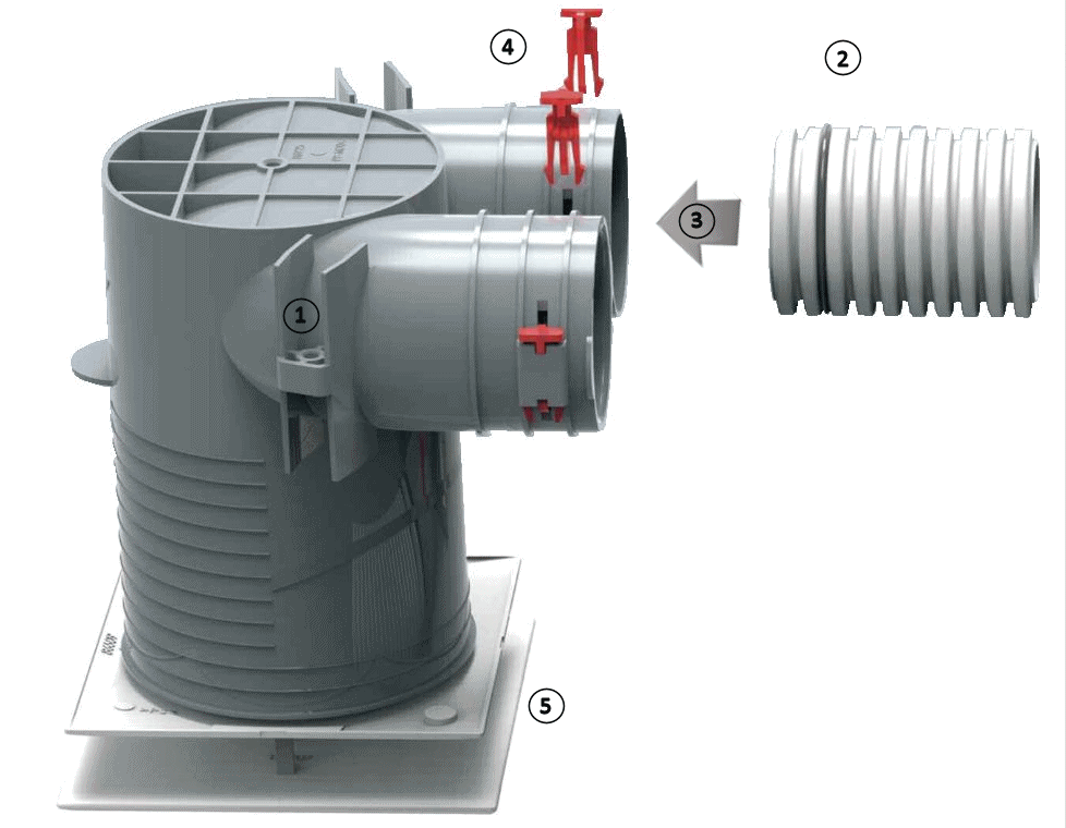 Bouche extraction et d'insufflation BEIP